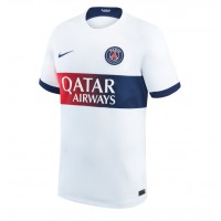Fotballdrakt Herre Paris Saint-Germain Kylian Mbappe #7 Bortedrakt 2023-24 Kortermet